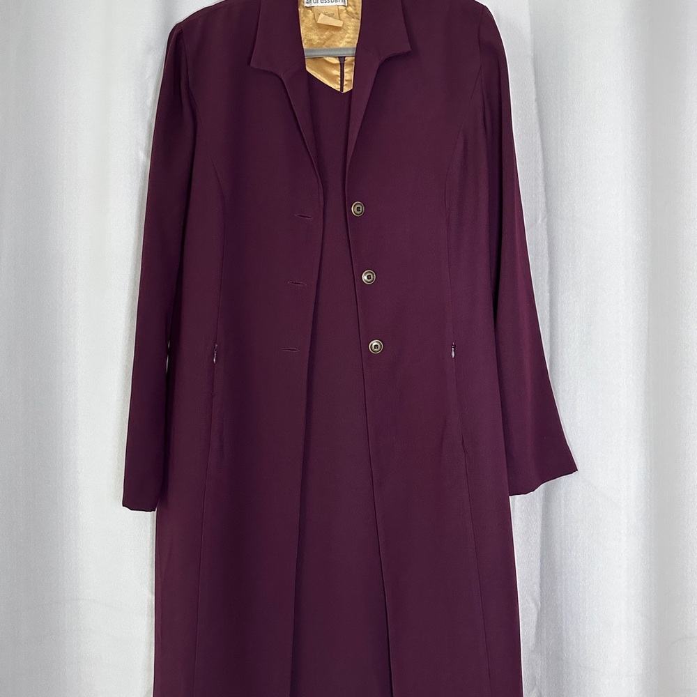Elegant Purple Women's Coat